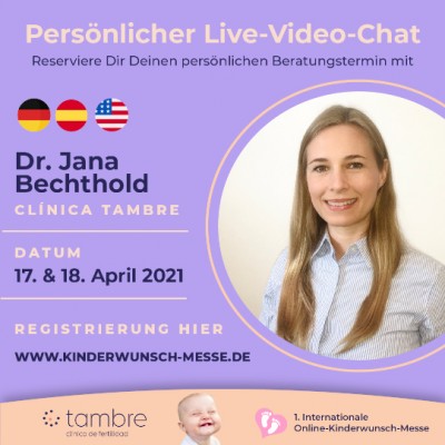 Dr. Jana Bechthold, Clinica Tambre, Madrid