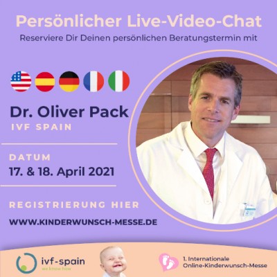 Dr. Oliver Pack, IVFSpain in Alicante