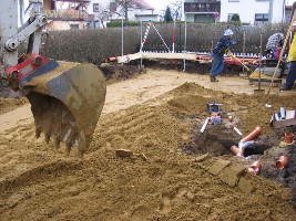 Der Abrissbagger