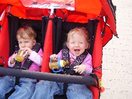 Hier ist zumindest Ronja noch fit...