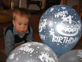 die Luftballons meiner Goti waren am tollsten