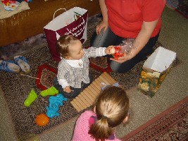 Geschenke auspacken