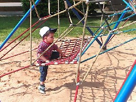 und wie komme ich jetzt hier hoch?