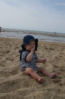 Der Sand schmeckt gut