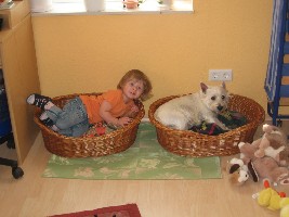 Lea's neues Bett...