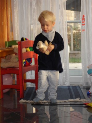 luca beim spielen.