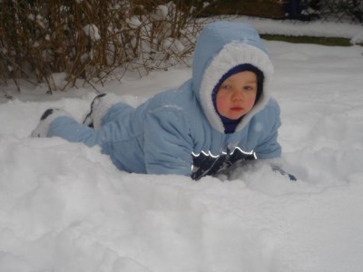 Unser Schneeengel