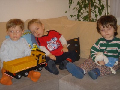v.l.n.r.: Tom, JP und Elias