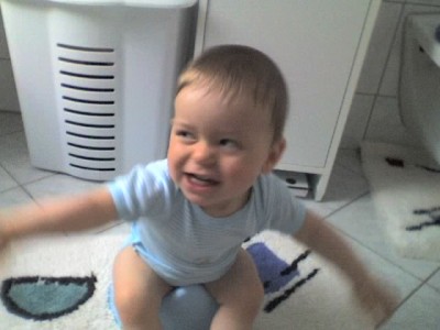 Das ist so lustig auf dem Töpfchen!!!