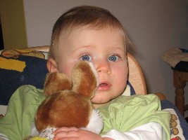 Aber ohne meinen neuen Hasen gehe ich nicht ins Bett!