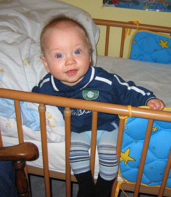 kaum sitzen können....