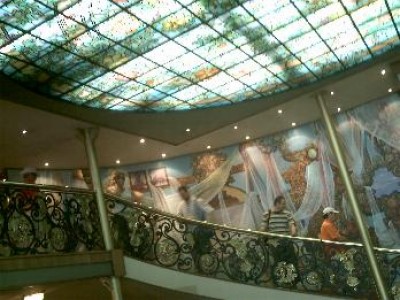 Die Lobby vom Schiff