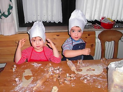 In der Weihnachtsbäckerei