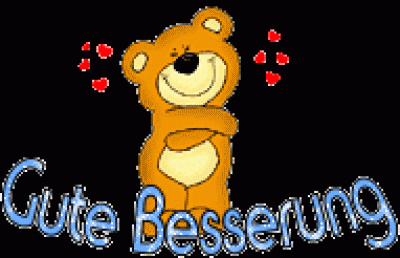 Gute Besserung liebe Mel !!!!