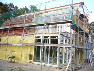 Fenster sind montiert!