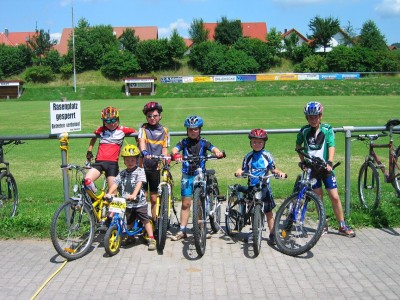 Die &amp;quot;Rennmanschaft&amp;quot; des Skiclub