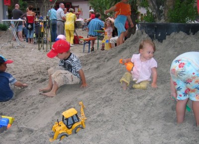 die Beachparty letzten Sonntag