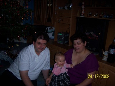 familie unterm baum