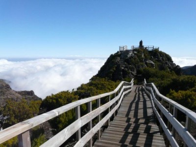 Pico Ruwio über den Wolken