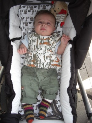 heute im Tarnlook auf der Terasse ;-)