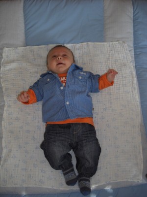 gestern ganz schick mit Hemd ;-)