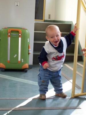 In der Regionalbahn Richtung Berlin