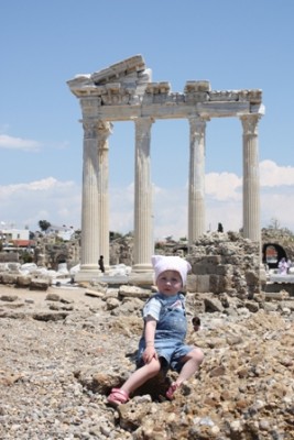 Im Urlaub in Side/Türkei