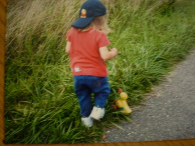 Vanessa etwa 6 Wochen vor dem 3. Geburtstag