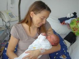 Bini mit Emilia