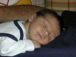 Hier bin ich 1 Woche alt