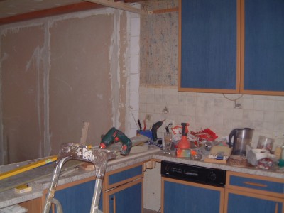 da war mal eine Wand..