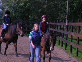 Am Anfang noch mit Führung, später dann im Dauertrab...