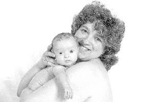 Mami und Baby